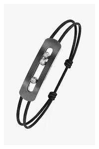 Move Titanium Graphite Cord Bracelet