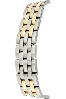 Panth&egrave;re Circa 1980s Yellow Gold and Stainless Steel Quartz