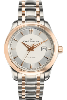 Manero AutoDate Rose Gold and Stainless Steel Automatic