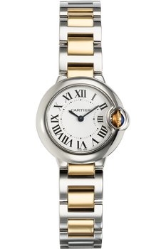 Ballon Bleu Yellow Gold and Stainless Steel Quartz