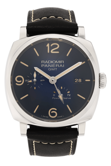 Radiomir 1940 3 Days GMT Stainless Steel Automatic