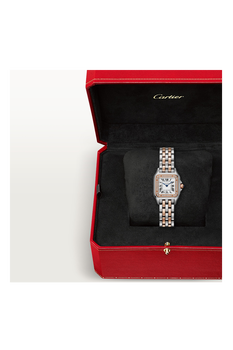 Panth&egrave;re de Cartier, Rose Gold &amp; Steel, Small