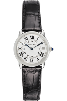 Pre Owned Cartier Ronde Solo Stainless Steel Quartz