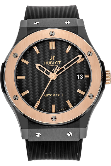 Classic Fusion Rose Gold and Ceramic Automatic