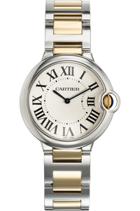 Ballon Bleu Yellow Gold and Stainless Steel Quartz