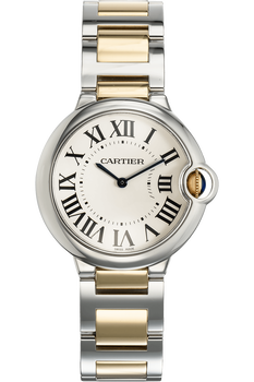 Ballon Bleu Yellow Gold and Stainless Steel Quartz