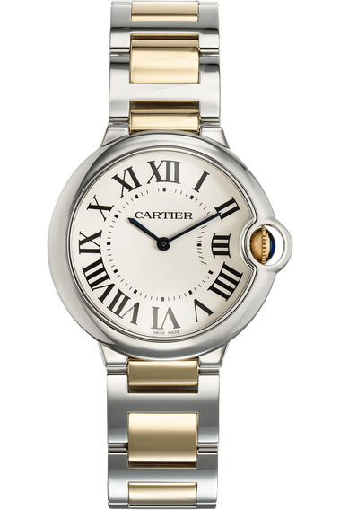 Ballon Bleu Yellow Gold and Stainless Steel Quartz