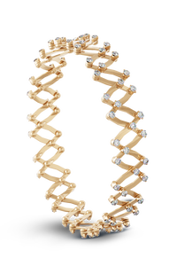 Serafino 1492 Ring Bracelet in Pink Gold