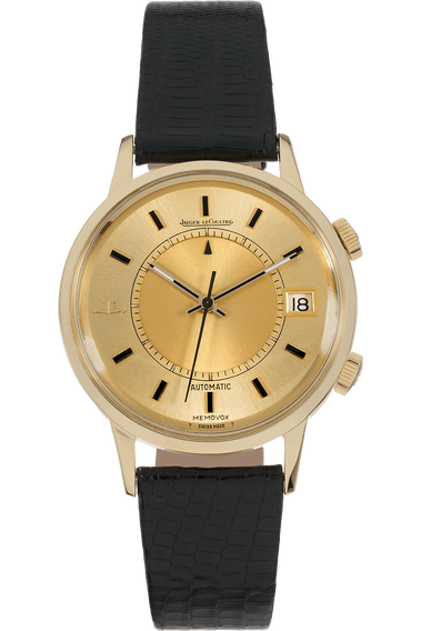 Memovox Circa 1970&#39;s Yellow Gold Automatic