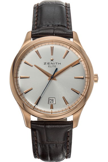 Elite Captain Central Second Rose Gold Automatic