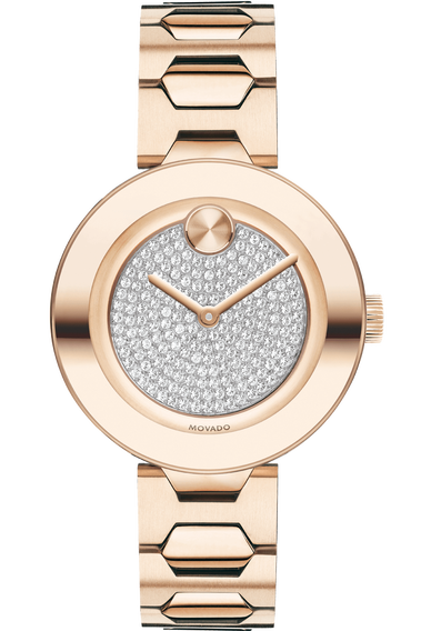 Bold Pave Dial Watch