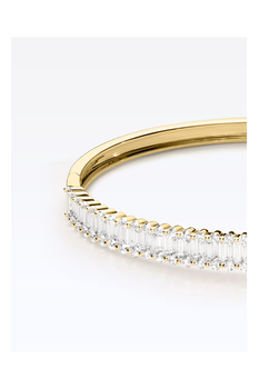 Baguette Love Bangle