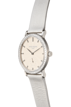 Calatrava Reference 7120 White Gold Manual