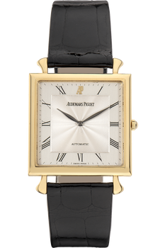 Square Circa 1980&#39;s Yellow Gold Automatic