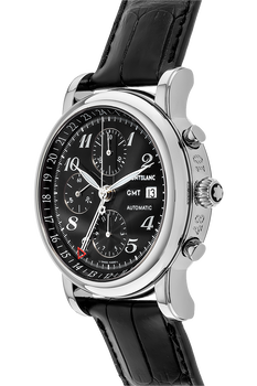 Pre Owned Montblanc Star Chronograph GMT Stainless Steel Automatic