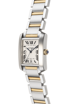 Tank Francaise Yellow Gold and Stainless Steel Automatic