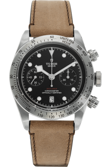 Heritage Black Bay Chronograph Stainless Steel Automatic