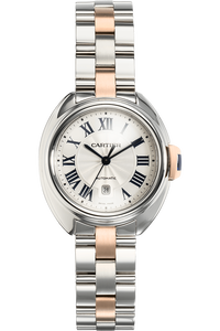 Cle de Cartier Rose Gold and Stainless Steel Automatic