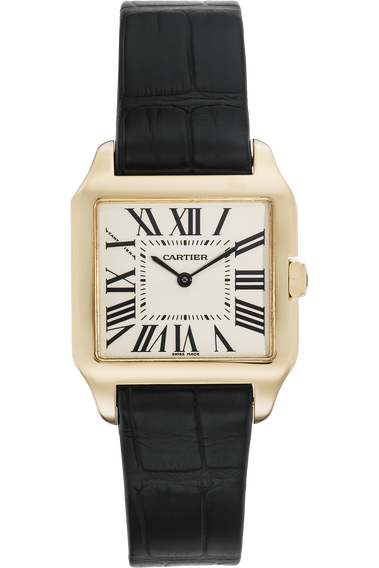 Santos Dumont Yellow Gold Quartz