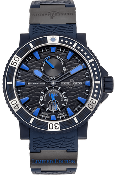 Marine Diver Blue Sea LE Rubber Coated Stainless Steel Automatic