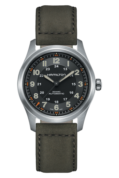 Khaki Field Titanium Auto 38mm