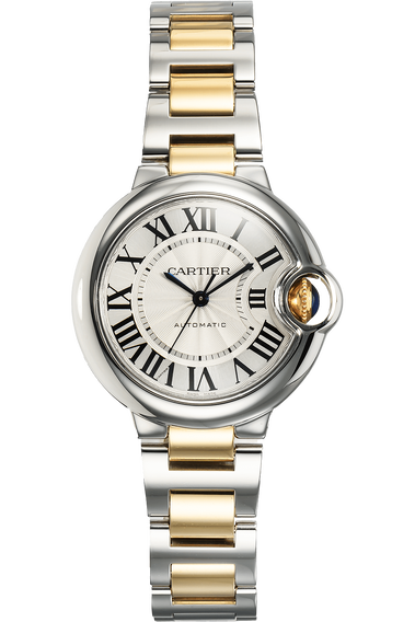 Ballon Bleu Yellow Gold and Stainless Steel Automatic