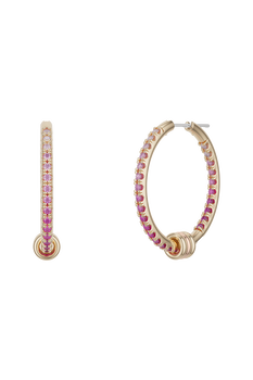 Argo Demi Pink Ombr&eacute; Hoop Earrings