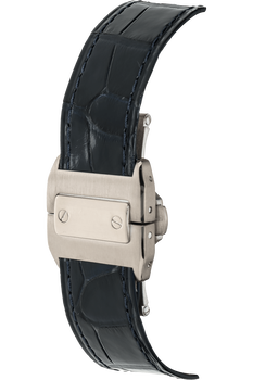 Santos 100 White Gold Automatic