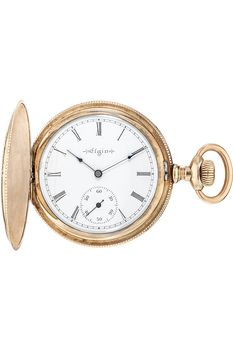 Pocket Watch Circa 1899 Yellow Gold-Plated Manual