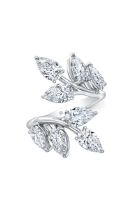 Branch Ring in White Gold