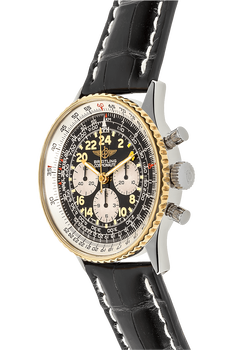Navitimer Cosmonaute Yellow Gold and Stainless Steel Manual