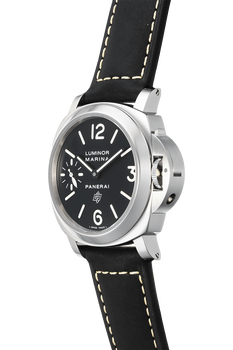 Pre Owned Panerai Luminor Marina Logo Stainless Steel Manual