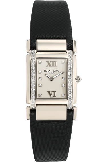 Twenty-4 Reference 4920 White Gold Quartz