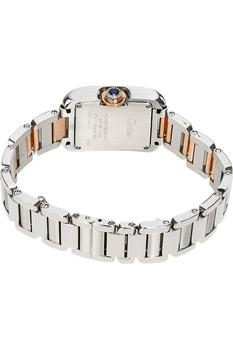 Tank Anglaise Rose Gold and Stainless Steel Quartz