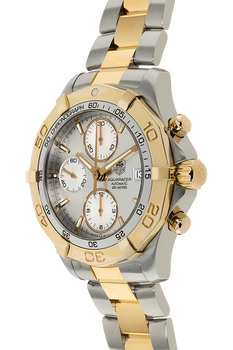 Aquaracer Chronograph Yellow Gold and Stainless Steel