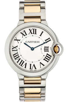 Ballon Bleu Yellow Gold and Stainless Steel Quartz