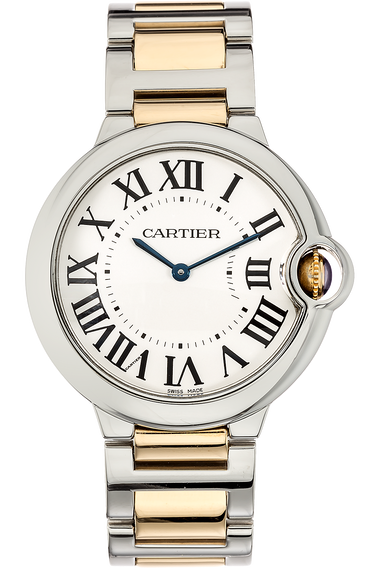 Ballon Bleu Yellow Gold and Stainless Steel Quartz