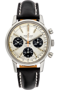 Top Time Chronograph Circa 1960s Stainless Steel Manual