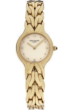 La Flamme Reference 4816 Yellow Gold Quartz