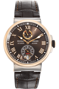 Marine Chronometer Rose Gold and Stainless Steel Automatic