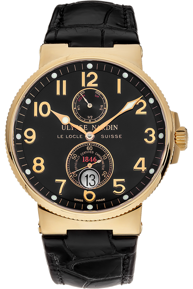 Maxi Marine Chronometer Rose Gold Automatic
