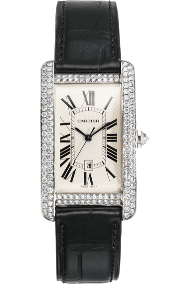 Tank Americaine White Gold Automatic