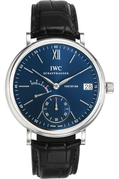 Portofino Hand-Wound Eight Days Stainless Steel Manual