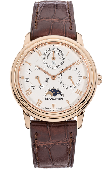 Villeret Perpetual Calendar Rose Gold Automatic