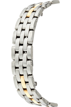 Panth&egrave;re Yellow Gold and Stainless Steel Quartz