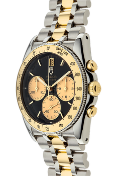 Monarch Chronograph Yellow Gold and Stainless Steel Quartz