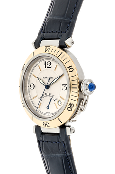 Pasha Diver Power Reserve Yellow Gold and Stainless Steel Automatic