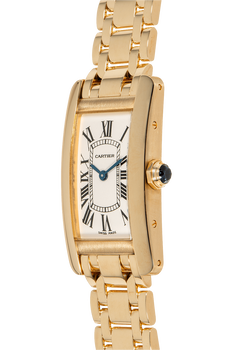 Tank Americaine Yellow Gold Quartz