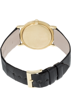 Round Circa 1960s Yellow Gold Manual
