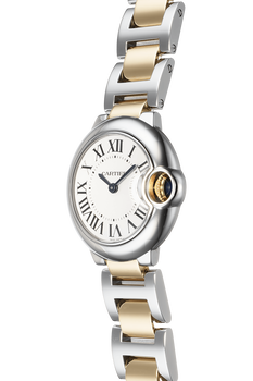 Ballon Bleu Yellow Gold and Stainless Steel Quartz